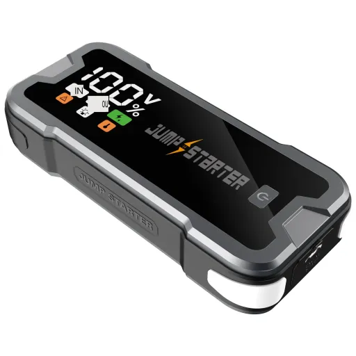 Araç Acil Güç Kaynağı Araç İçi Marş Takviye Cihazı Powerbank Mobil Akü Çakmak Güçlü Takviye Yüksek Kapasiteli Takviye Cihazı
