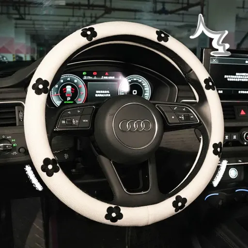 Volant artisanal en coton et lin brodé, fusion parfaite entre toucher luxueux et anti-dérapant extrême.