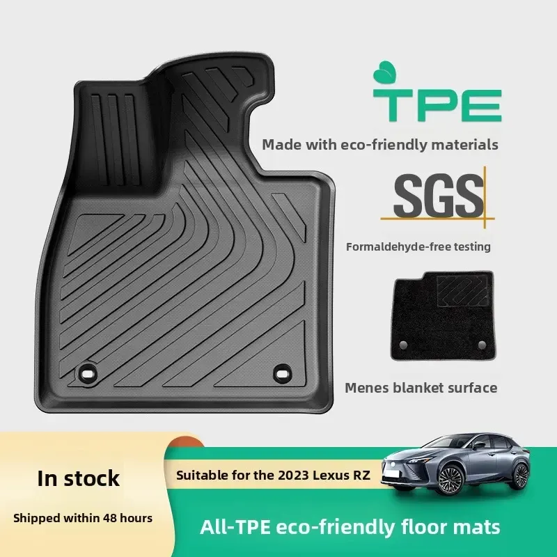 Tapis de sol de voiture en TPE, ajustement personnalisé, tapis de coffre imperméable pour SUV et berline